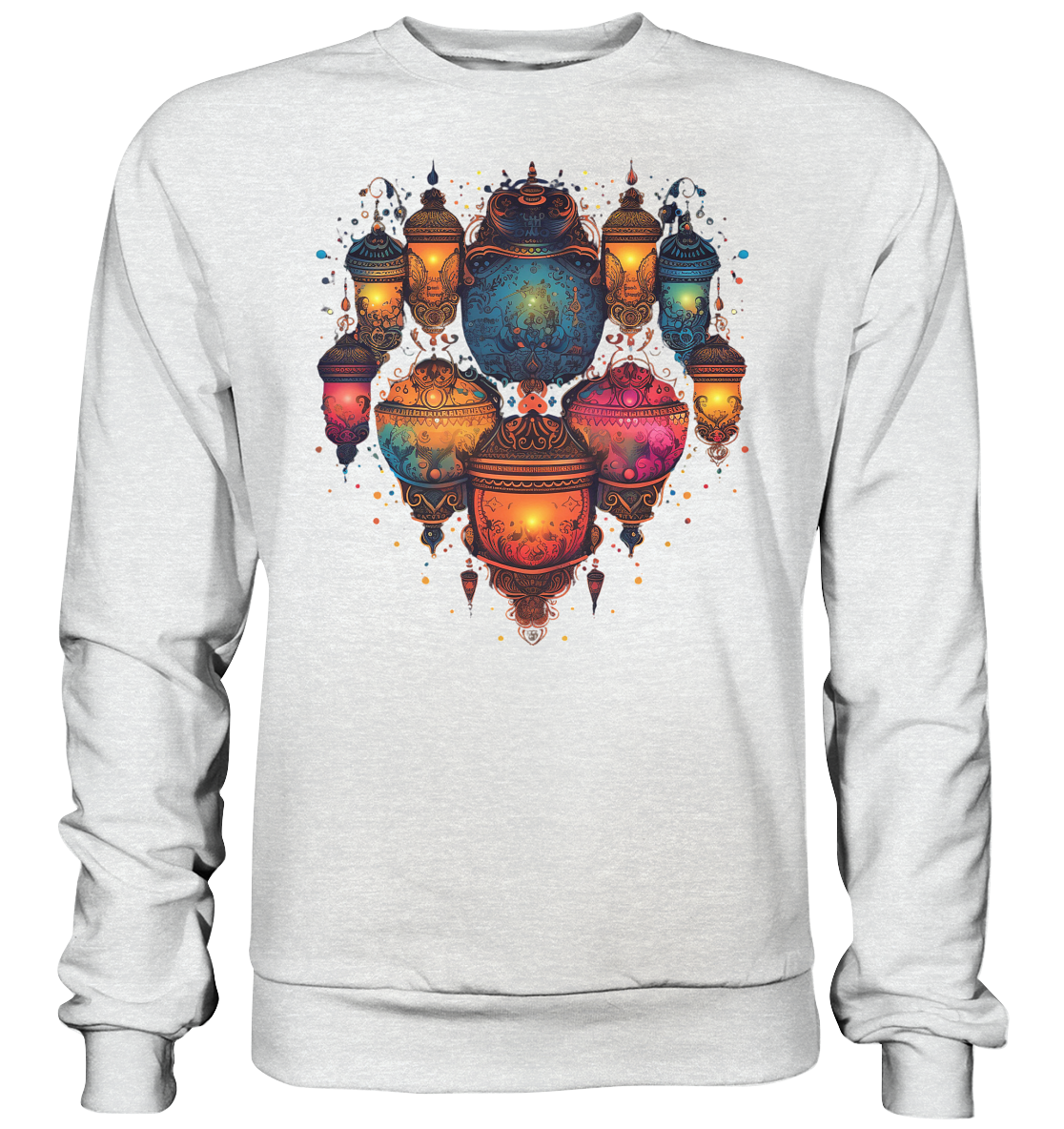 Laternen Lichter 5 - Premium Sweatshirt