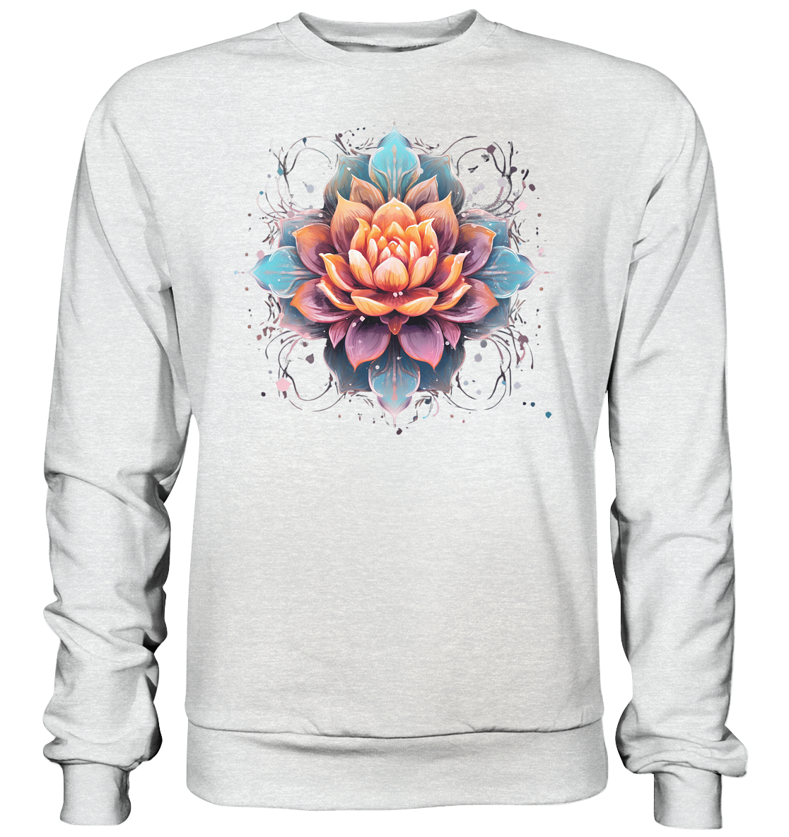 Lotus Blumen 1 - Premium Sweatshirt