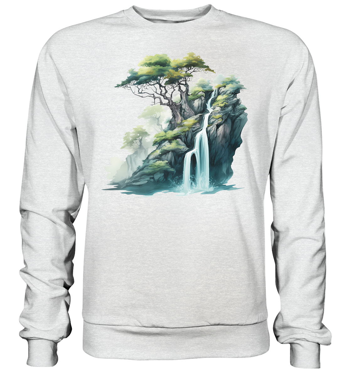 Fantasie Landschaft 13 - Premium Sweatshirt