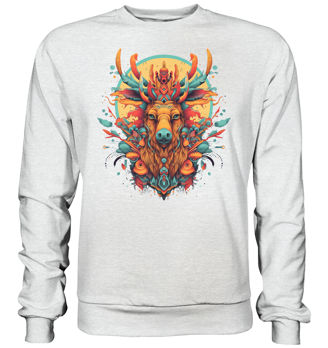 "Elch" Tiertotems - Premium Sweatshirt