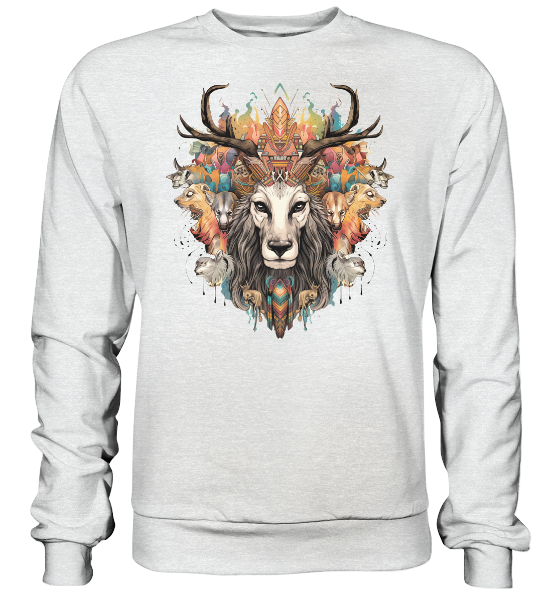 "Tier Kollektion" Tiertotems - Premium Sweatshirt