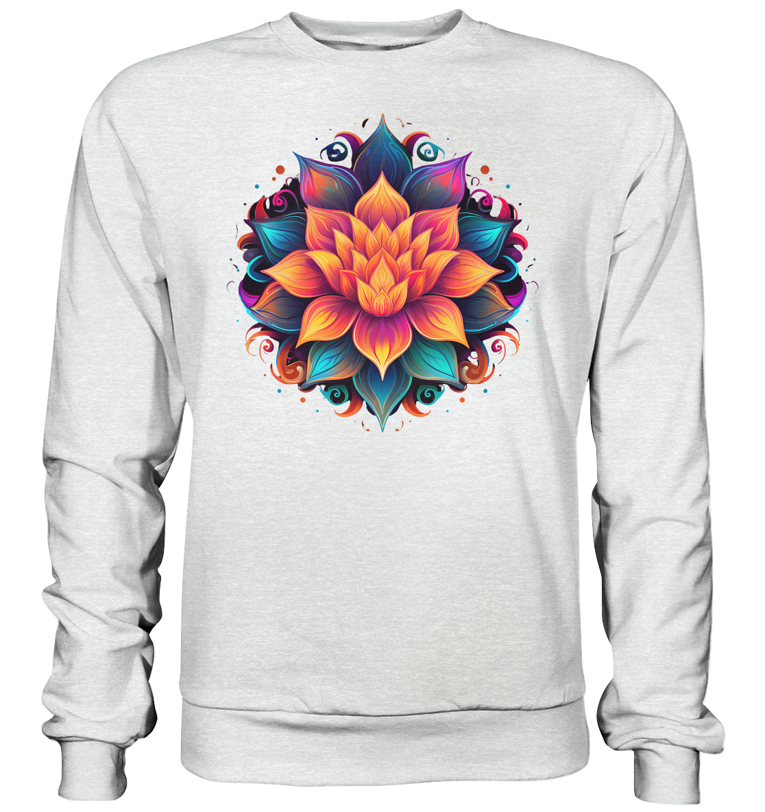 Lotus Blumen 8 - Premium Sweatshirt