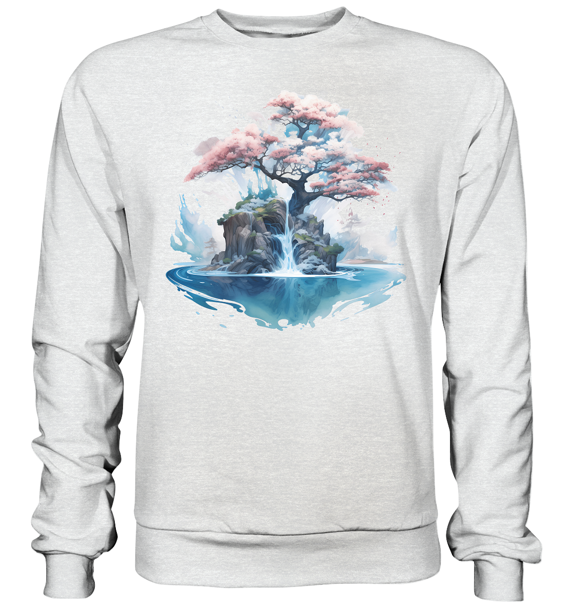 Fantasie Landschaft 9 - Premium Sweatshirt