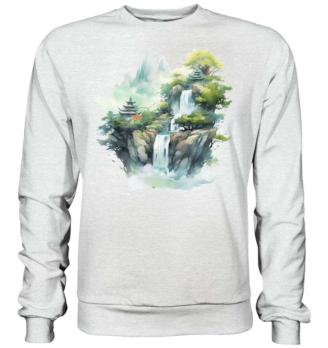 Fantasie Landschaft 11 - Premium Sweatshirt