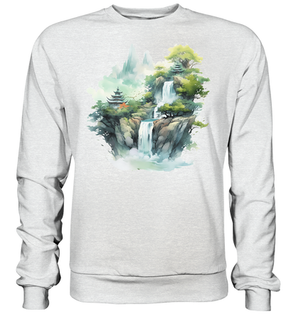 Fantasie Landschaft 11 - Premium Sweatshirt