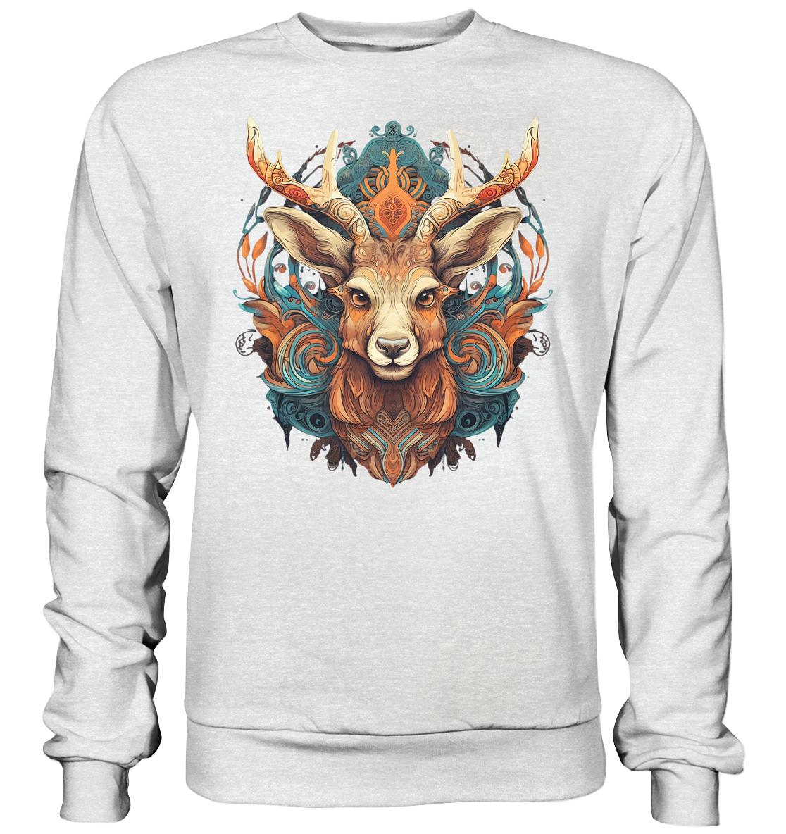 "Hirsch Bunt" Tiertotems - Premium Sweatshirt