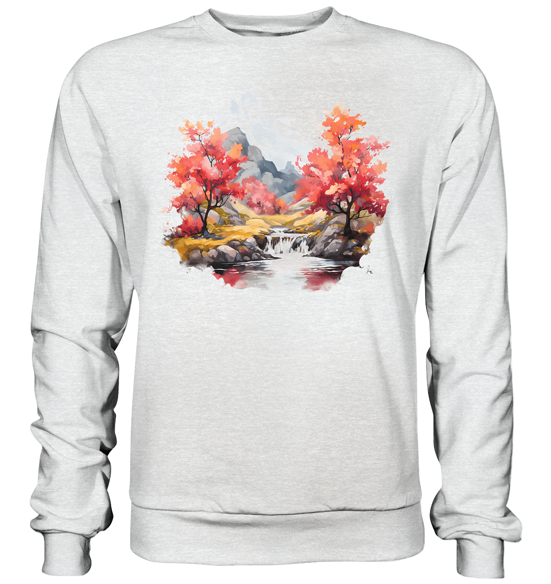 Fantasie Landschaft 10 - Premium Sweatshirt