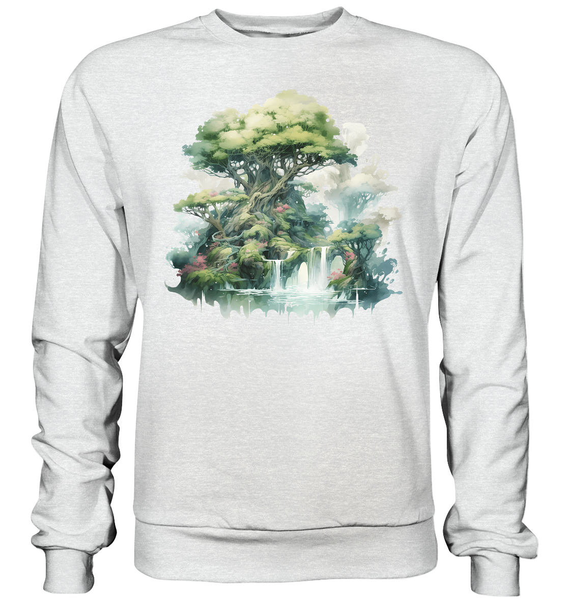 Fantasie Landschaft 15 - Premium Sweatshirt